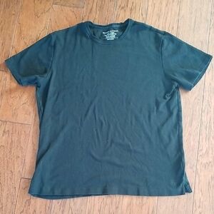 Banana Republic Men's Black T-Shirt. Luxe Tough. Performance Tee. 100% Cotton.